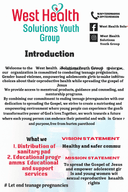 West Health Solution Youth Group's website
